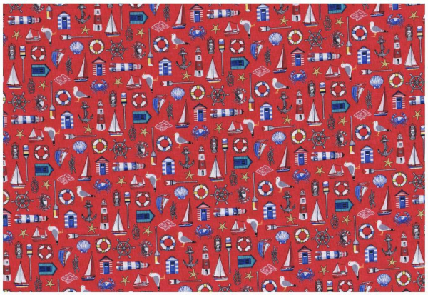 Nautical Icons Red